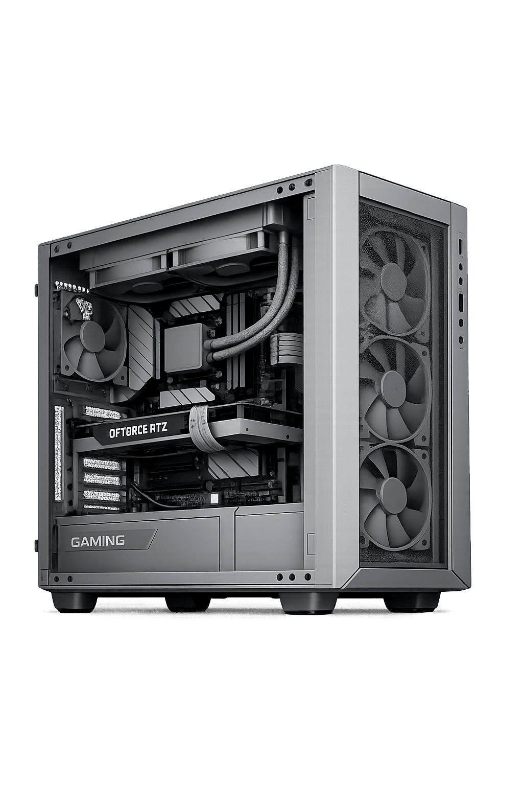 Gaming PC 3 Cool Grey